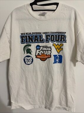Final Four 2010 Men's Short Sleeve Tee - White